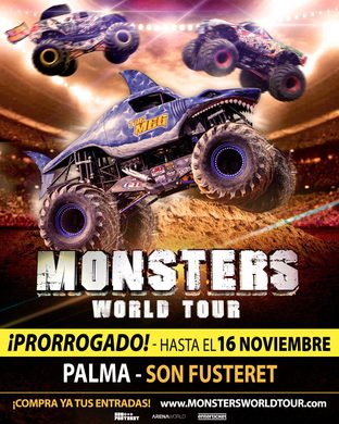 Cartel de Monsters World Tour