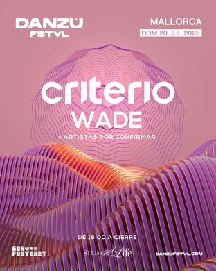 Cartel de Danzû FSTVL x Criterio